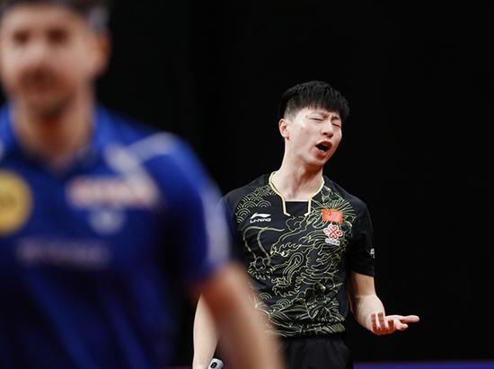 中国乒乓球队轻取比利时乒乓球队，波尔统治全场的简单介绍