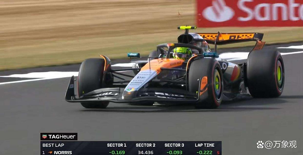 法拉利完胜红牛二队，诺里斯扛起全队